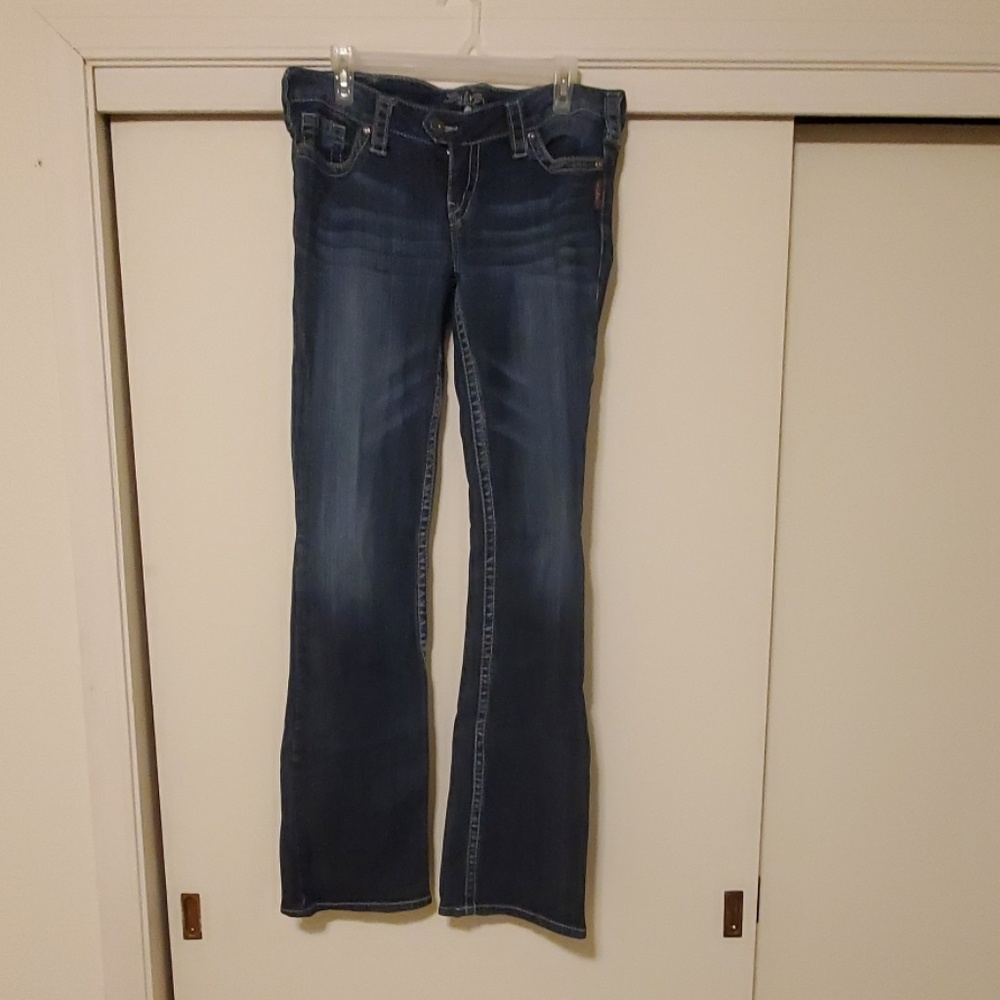 Silver jeans
